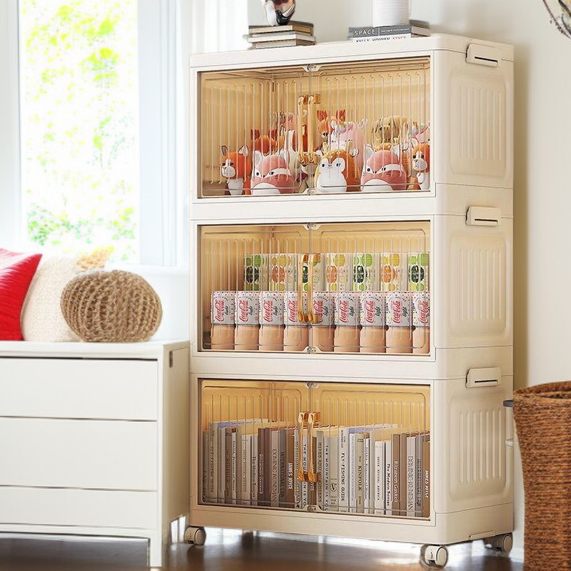 Storage cabinet free installation shoe cabinet kitchen bedroom living room storage cabinet home with