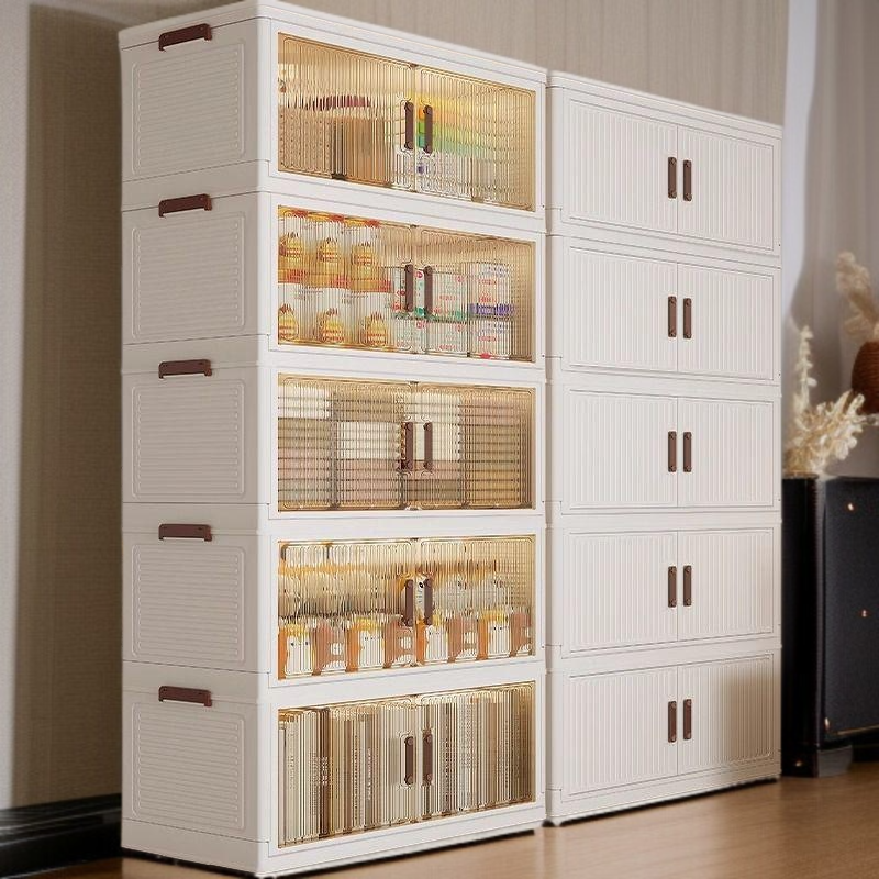 Storage cabinet free installation shoe cabinet kitchen bedroom living room storage cabinet home with
