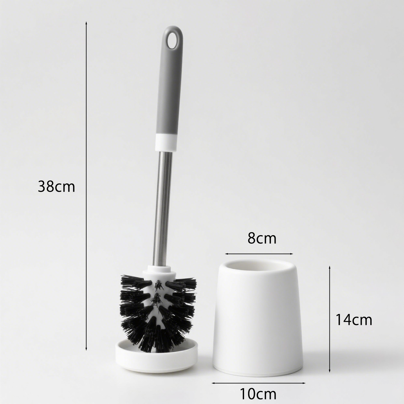 交換可能なシリコンブラシヘッドの取り付け方法