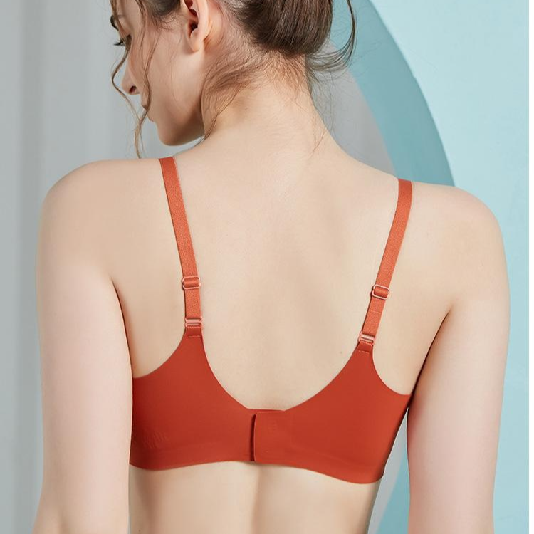여성 섹시 스포츠 브라 냉장고 속옷 랩 헴라인 독립룩