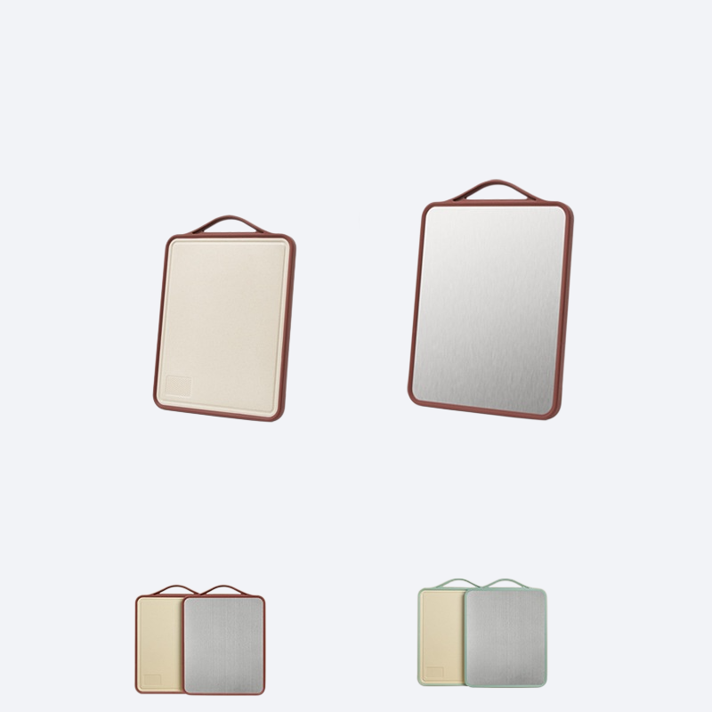 스테인리스 스틸 & 플라스틱 양면 도마