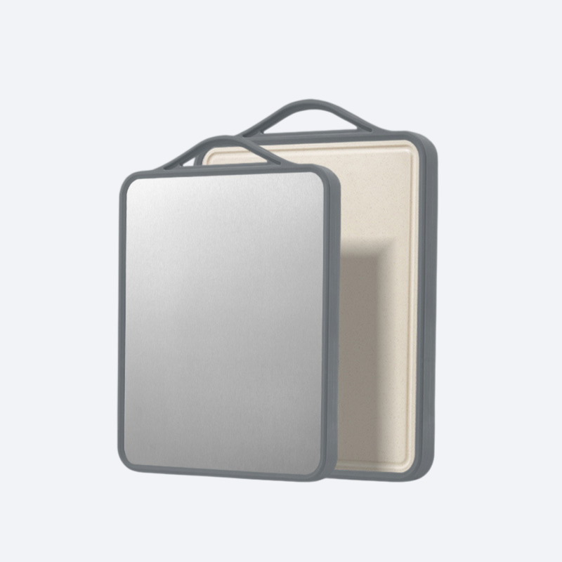 스테인리스 스틸 & 플라스틱 양면 도마