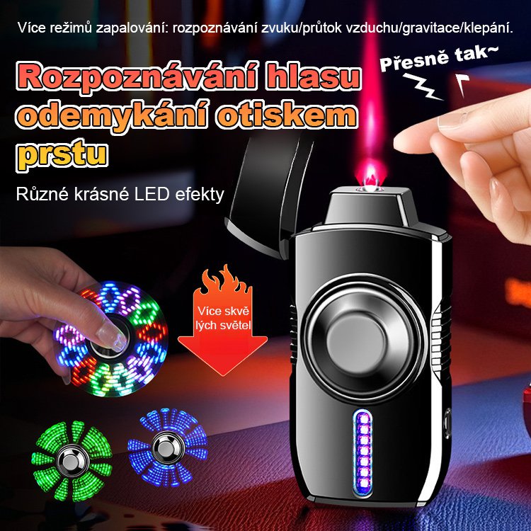 Řekněte hlasový příkaz 'zapálit' ✨ a plamen se rozpozná během milisekundy.
