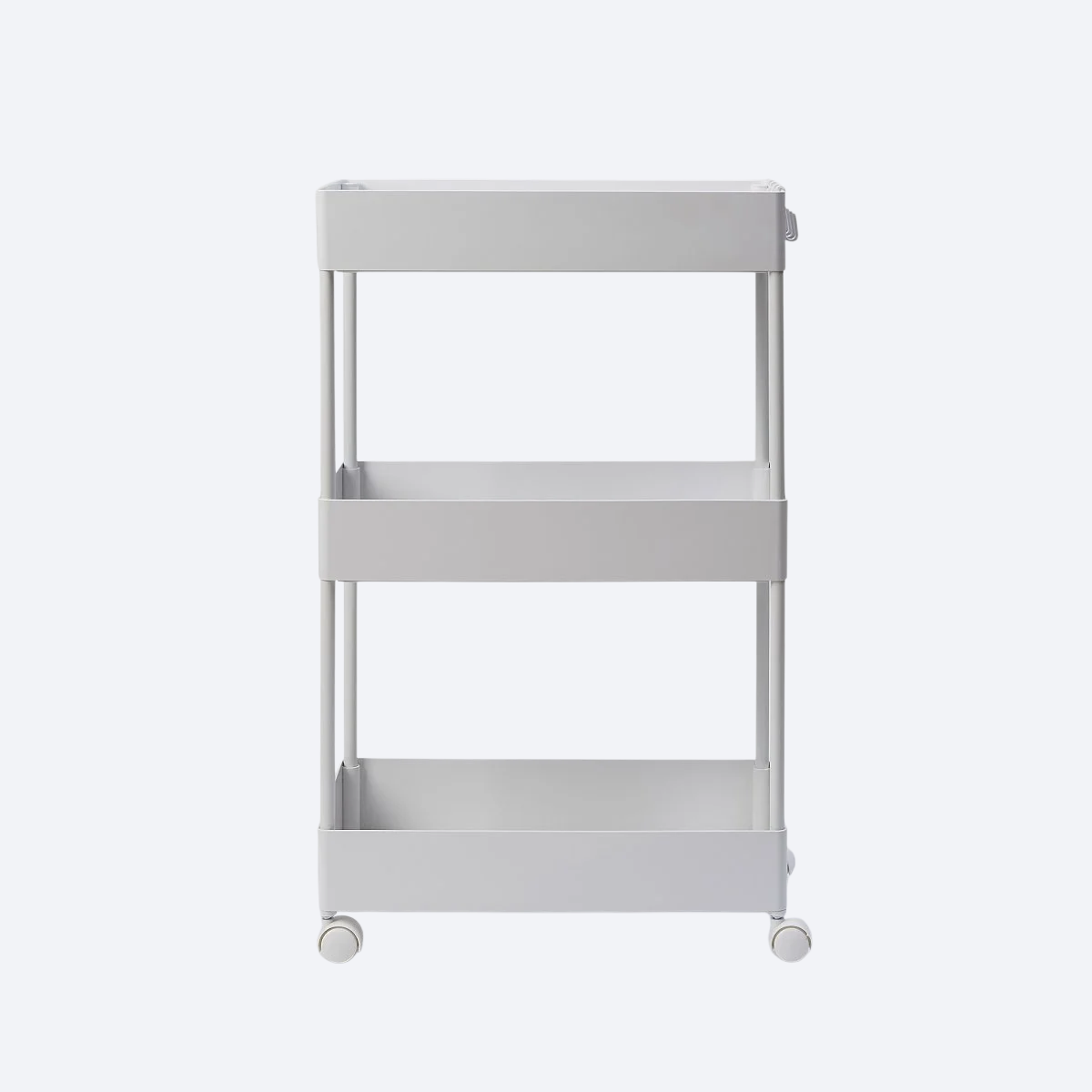 욕실용 바퀴 달린 다층 수납 선반