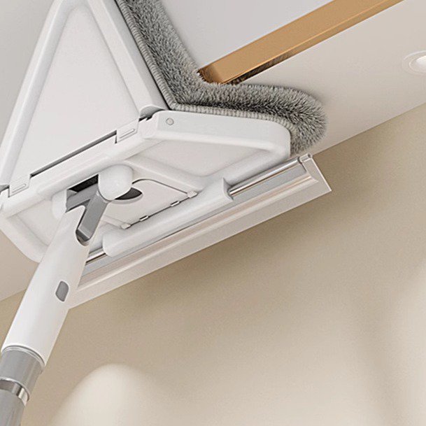 【人間工学デザイン】プロな折りたたみ三角モップ