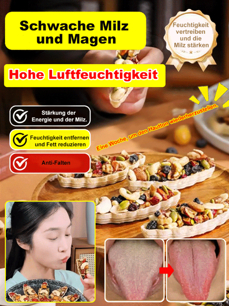 Pastel de ocho tesoros Huangqi Dangshen Dulzura 100% natural.