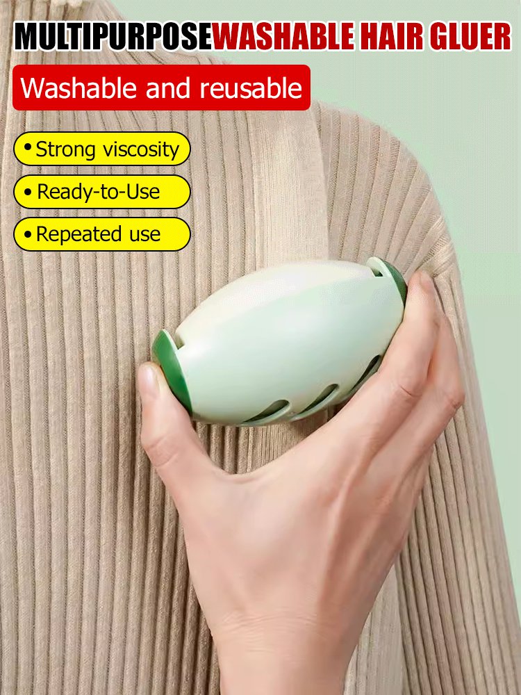 【Washable and infinitely reusable】Powerful multi-purpose hair gluer