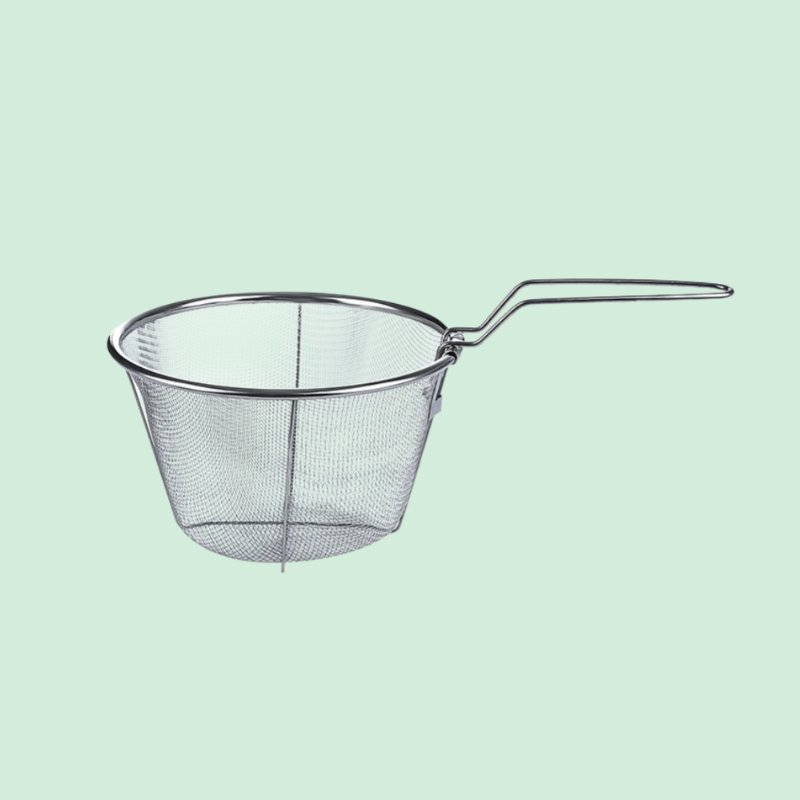 ステンレス製折りたたみ式家庭用ザル