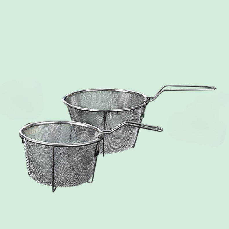 ステンレス製折りたたみ式家庭用ザル