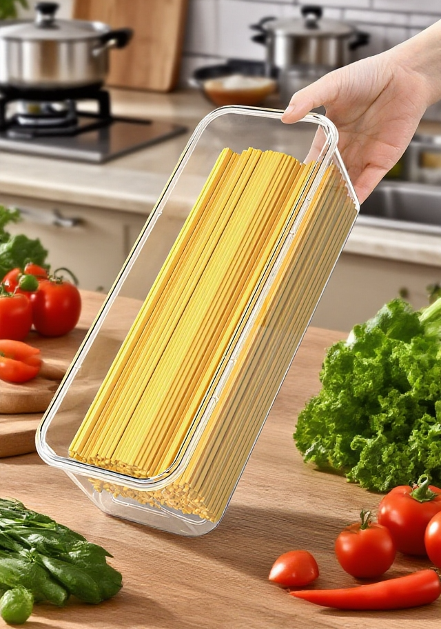 Rechteckige transparente Großkapazitätskarte Vorderansicht