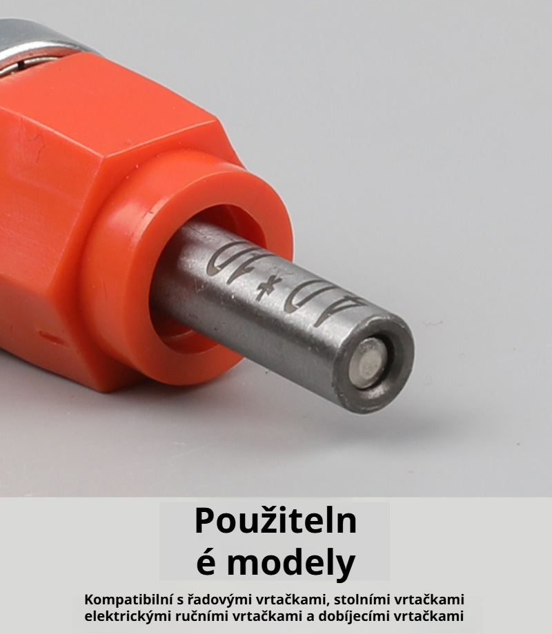 Univerzální použití sady na různé materiály