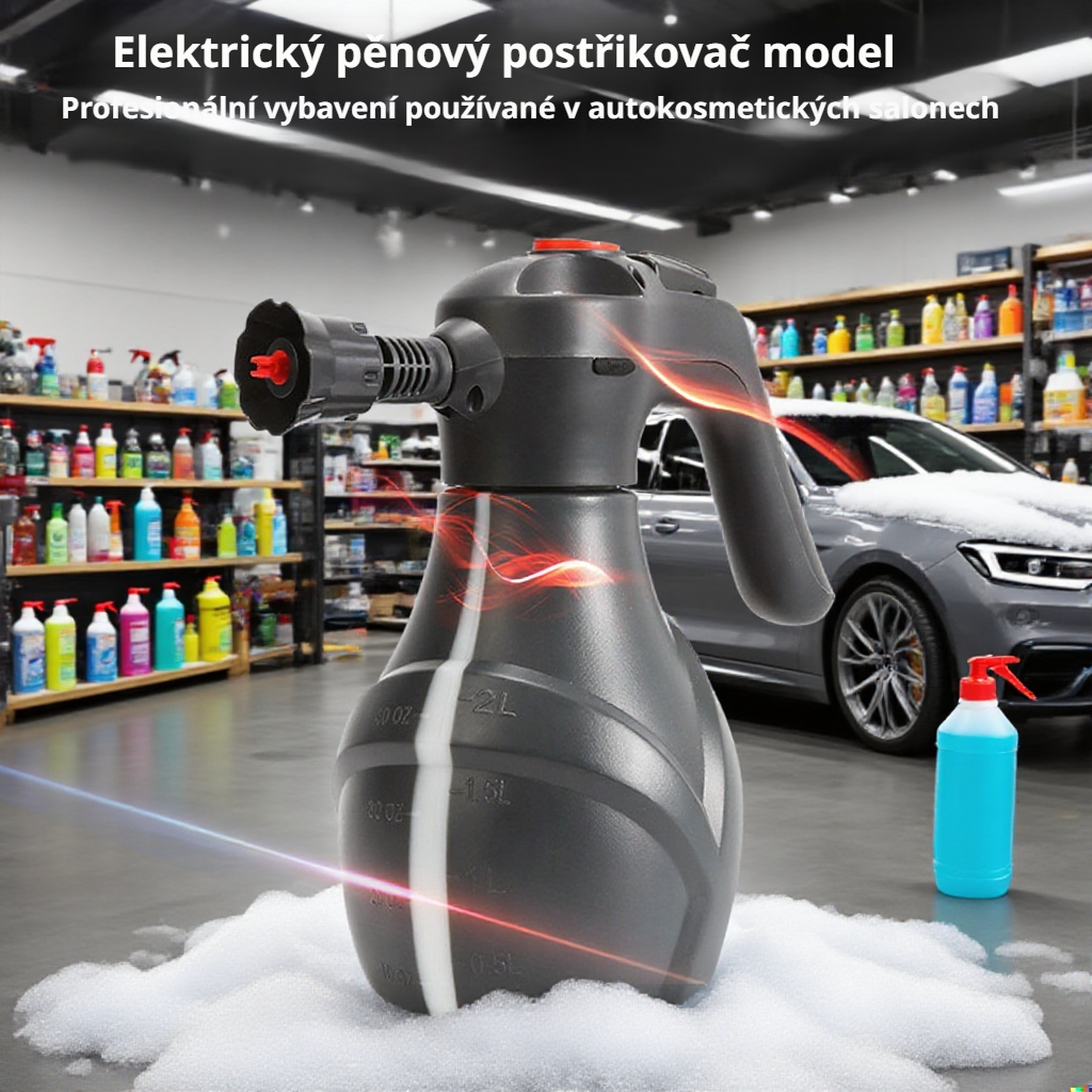 Elektrický pěnový postřikovač