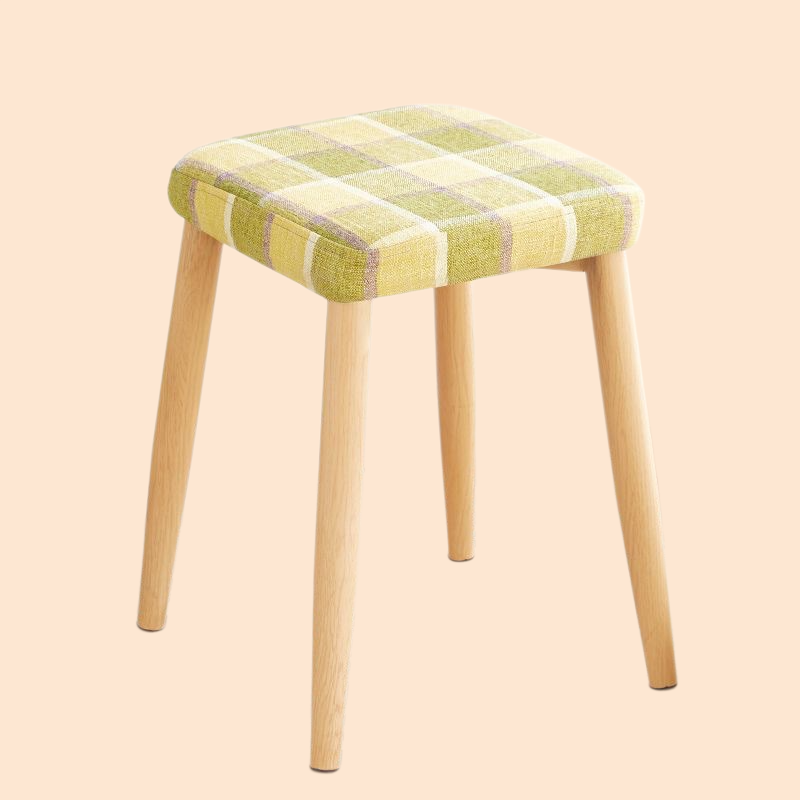 ソフトパッド家庭用モダンでシンプルな折りたたみ可能なスクエアスツール