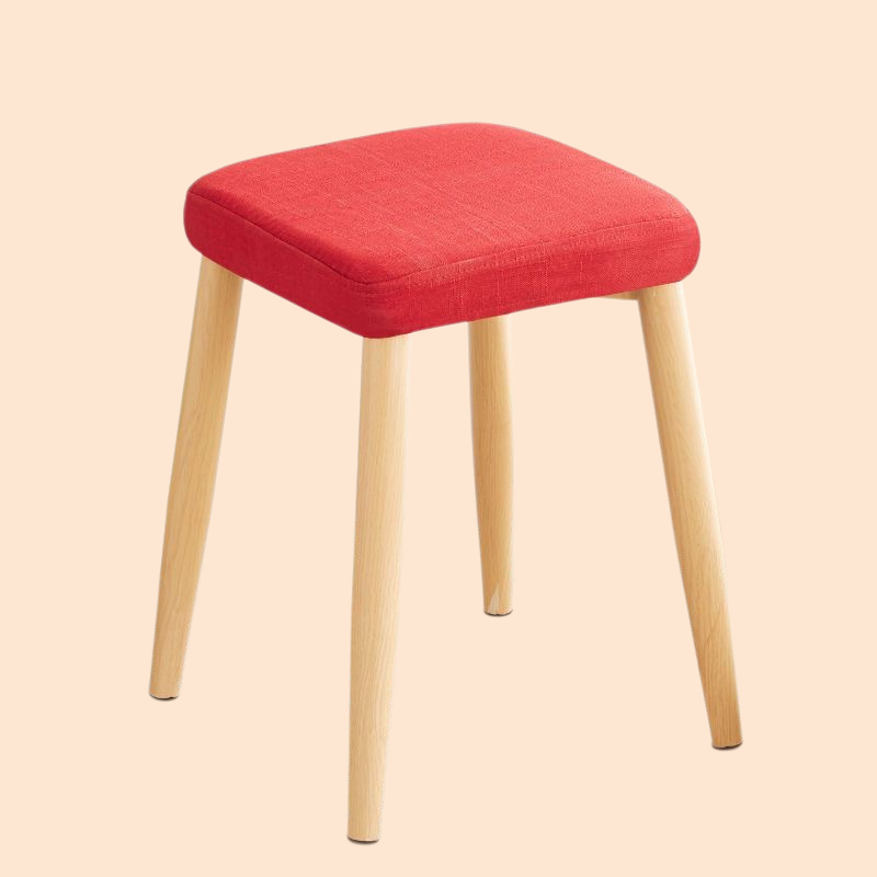 ソフトパッド家庭用モダンでシンプルな折りたたみ可能なスクエアスツール