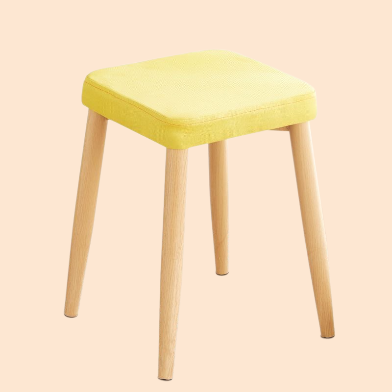 ソフトパッド家庭用モダンでシンプルな折りたたみ可能なスクエアスツール
