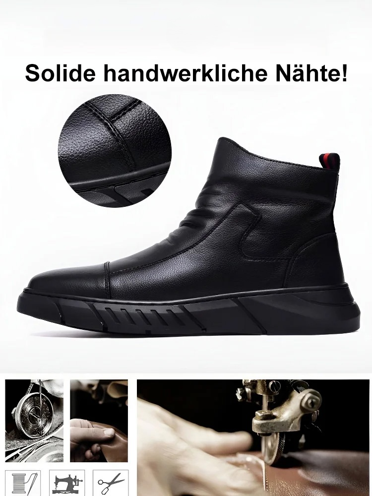 Hohe Martin-Stiefel im britischen Stil