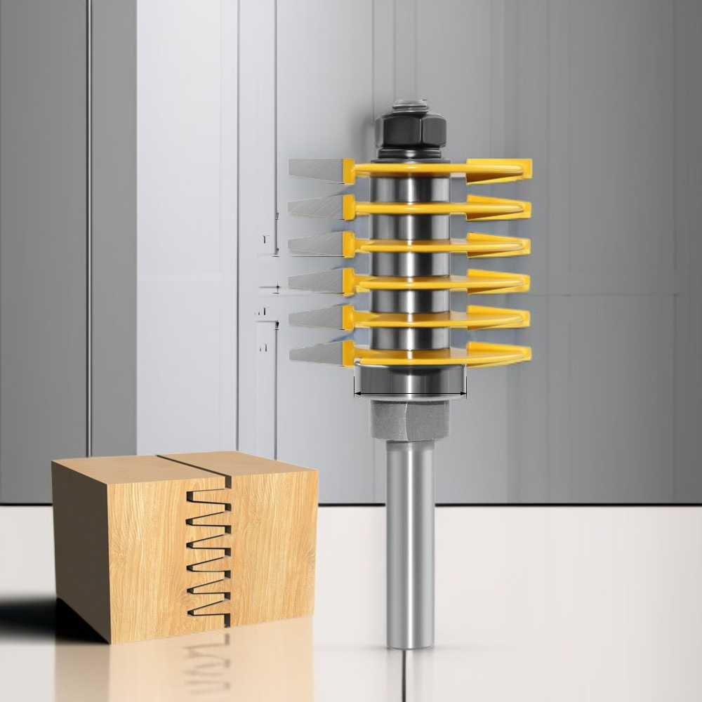 Fraise à entailler à 8 dentsFraise pour le travail du boisFraise pour le parquetFraise pour le place