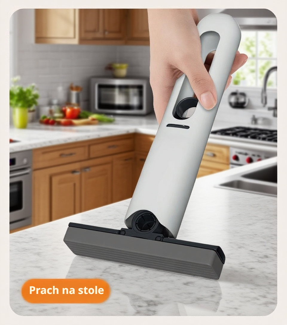 Moderní přenosný mop s volnýma rukama pro rychlé uklízení