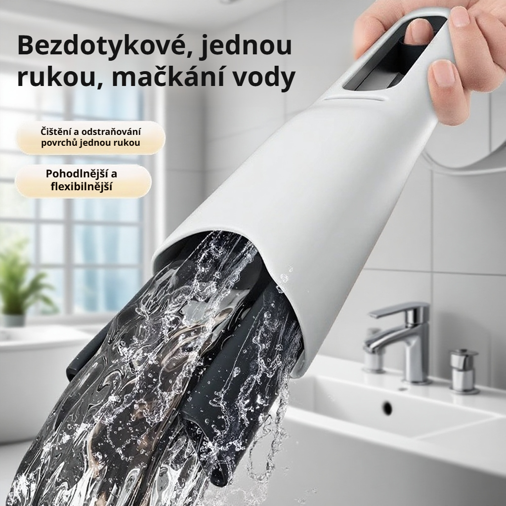 Malý přenosný mop s volnýma rukama, vhodný pro domácnost