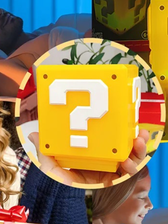 Cube brick rechargeable night light