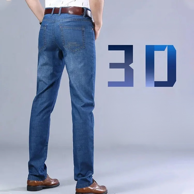 Ultradünne elastische Jeans für Herren