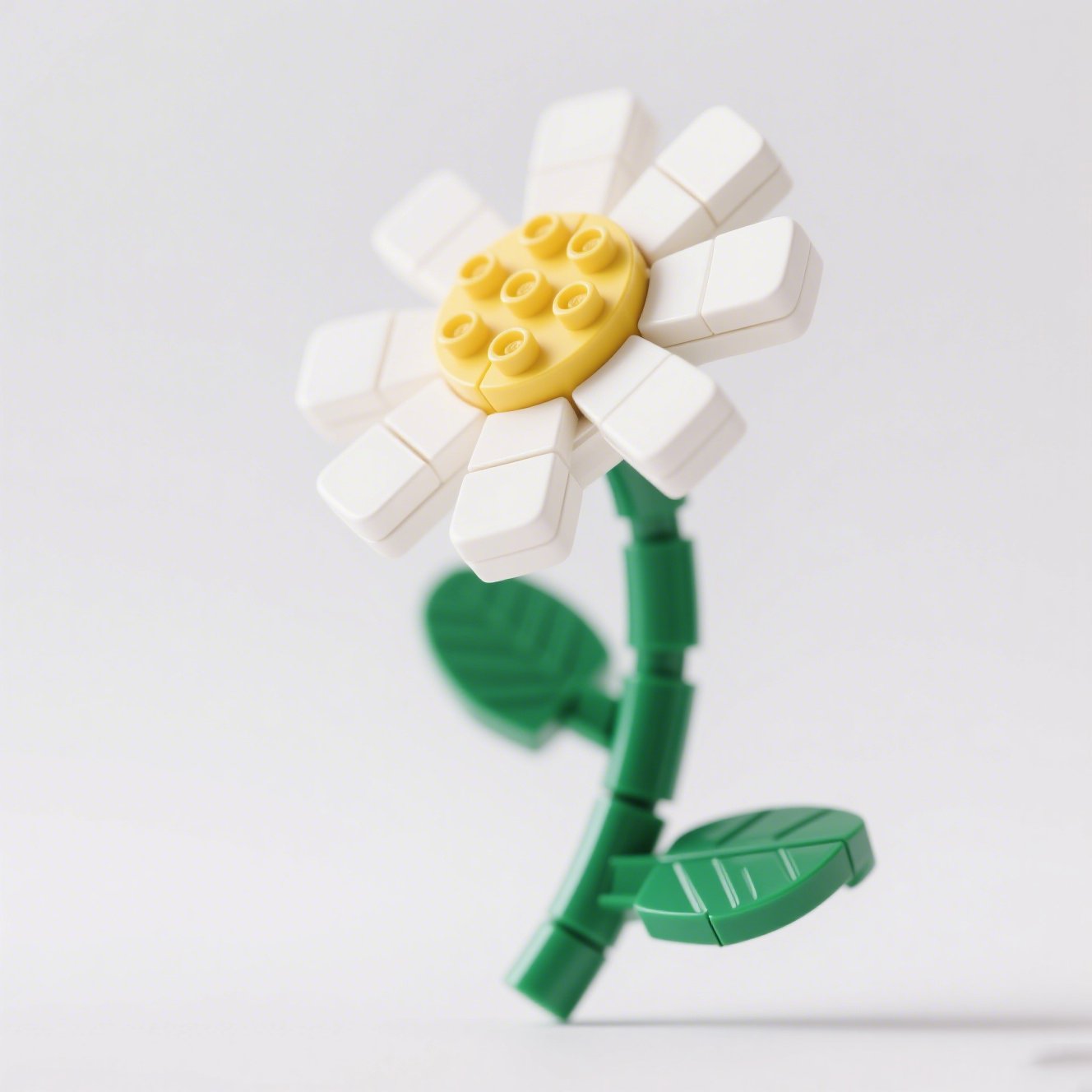 Sada stavebnic modelu sedmikrásky (6 ks)