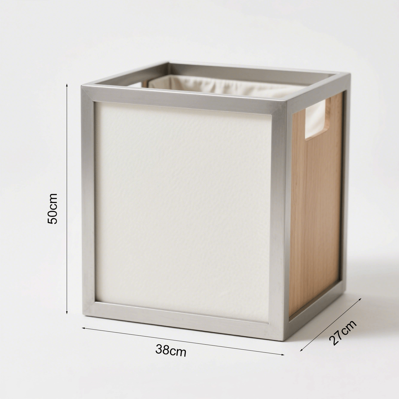 Cesta organizadora de ropa para lavandería