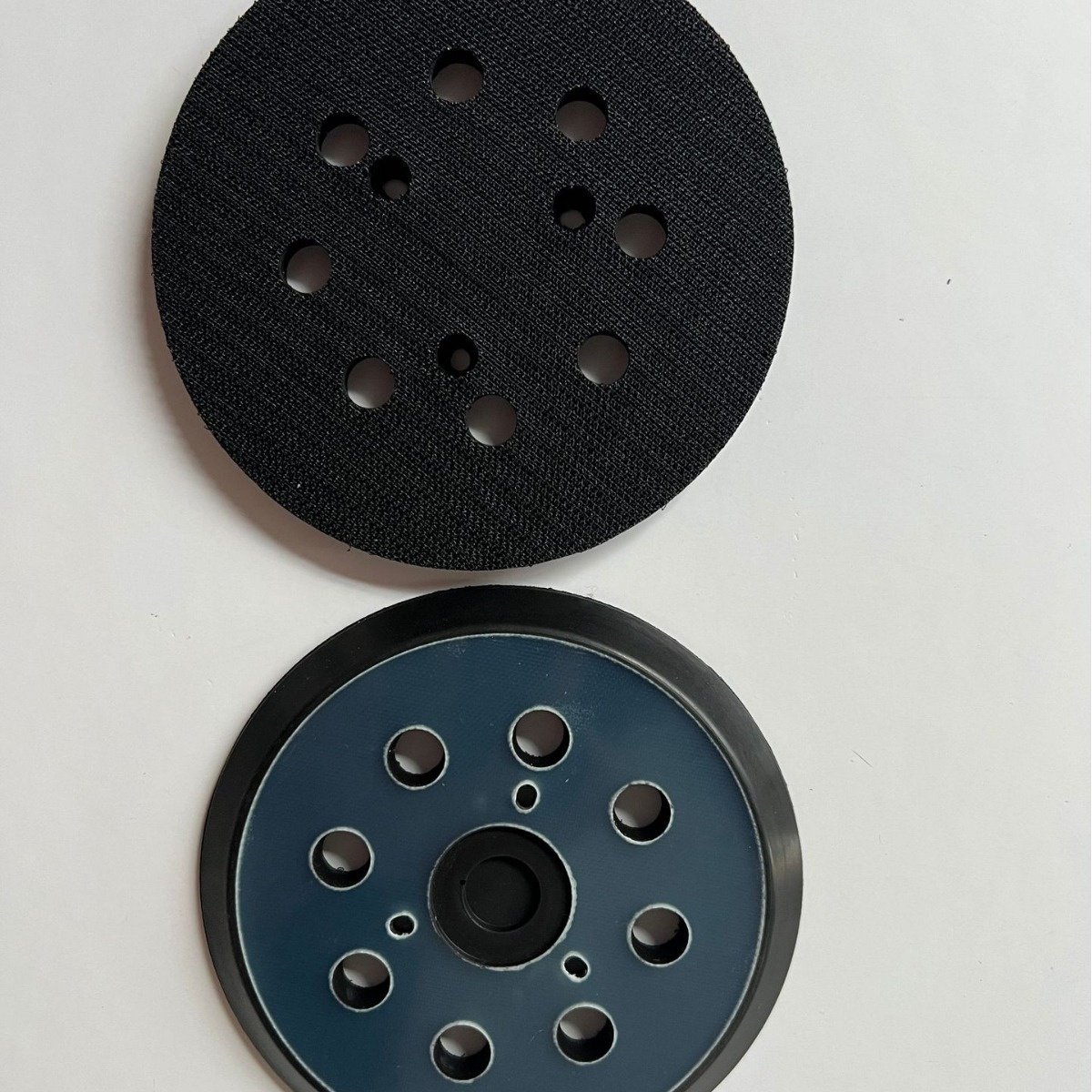 5 inch 8 holes pneumatic sander tray electric polisher base tray sanding disc self-sander sticky tra