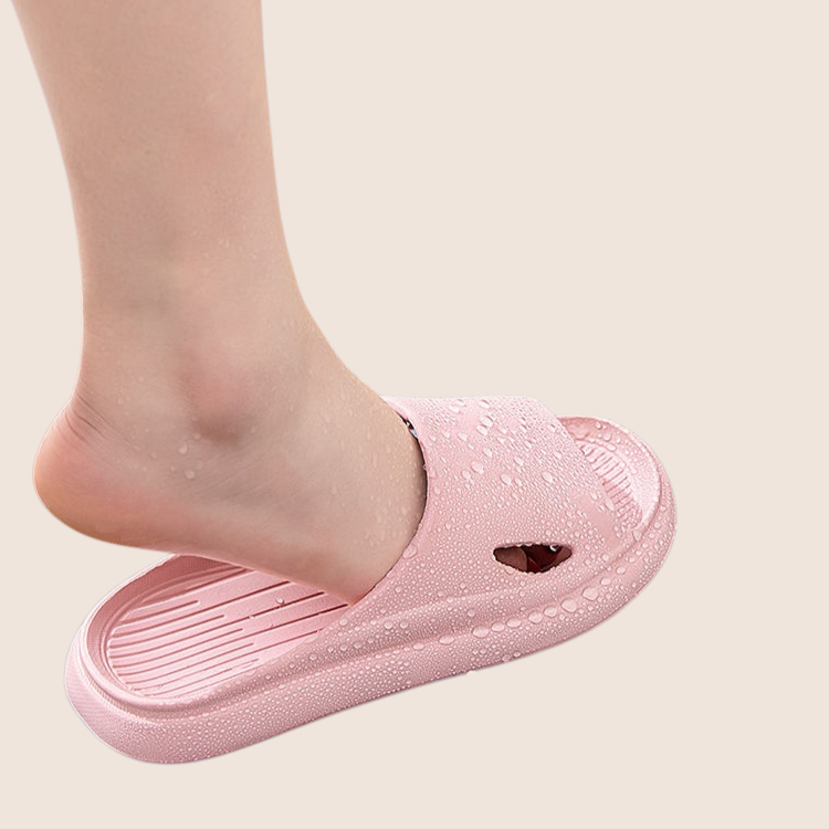 Indoor soft bottom household anti slip cool slippers