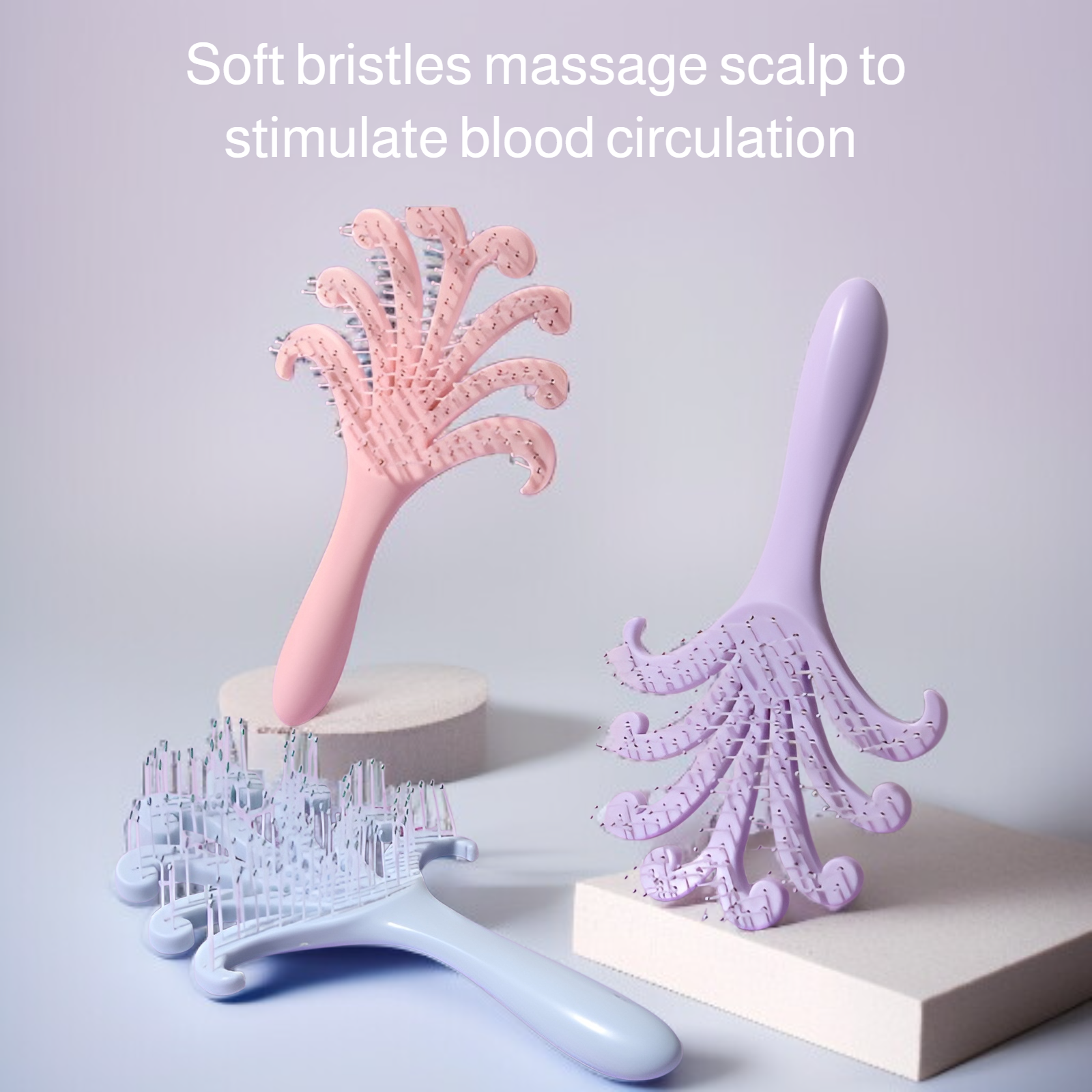 Octopus styling comb