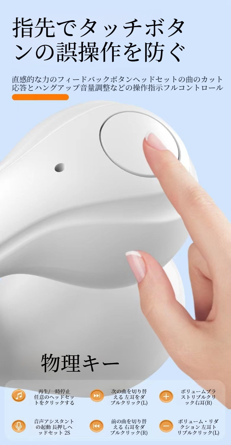 長時間バッテリー搭載スポーツヘッドフォンパッケージ内容