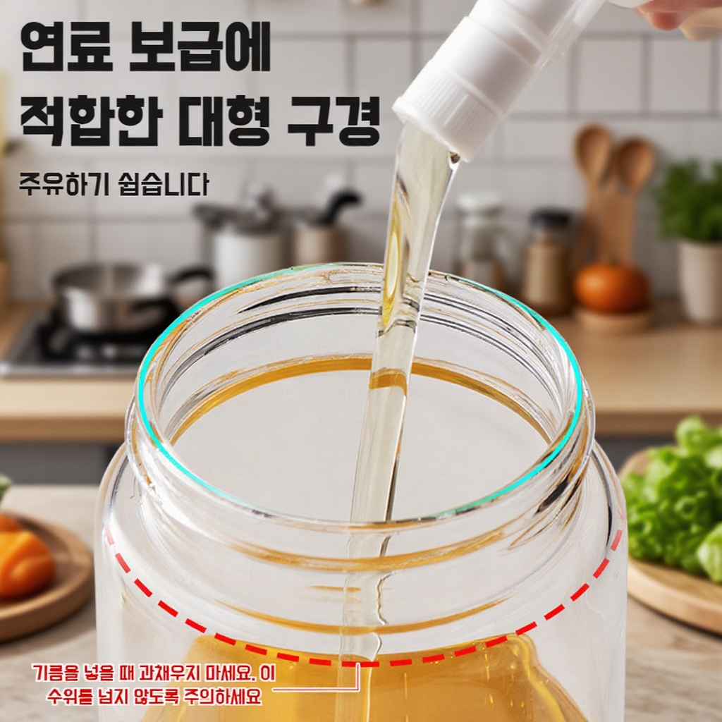 휴대용 다용도 안개분사 오일병 유리분사 오일병 누유방지 오일병