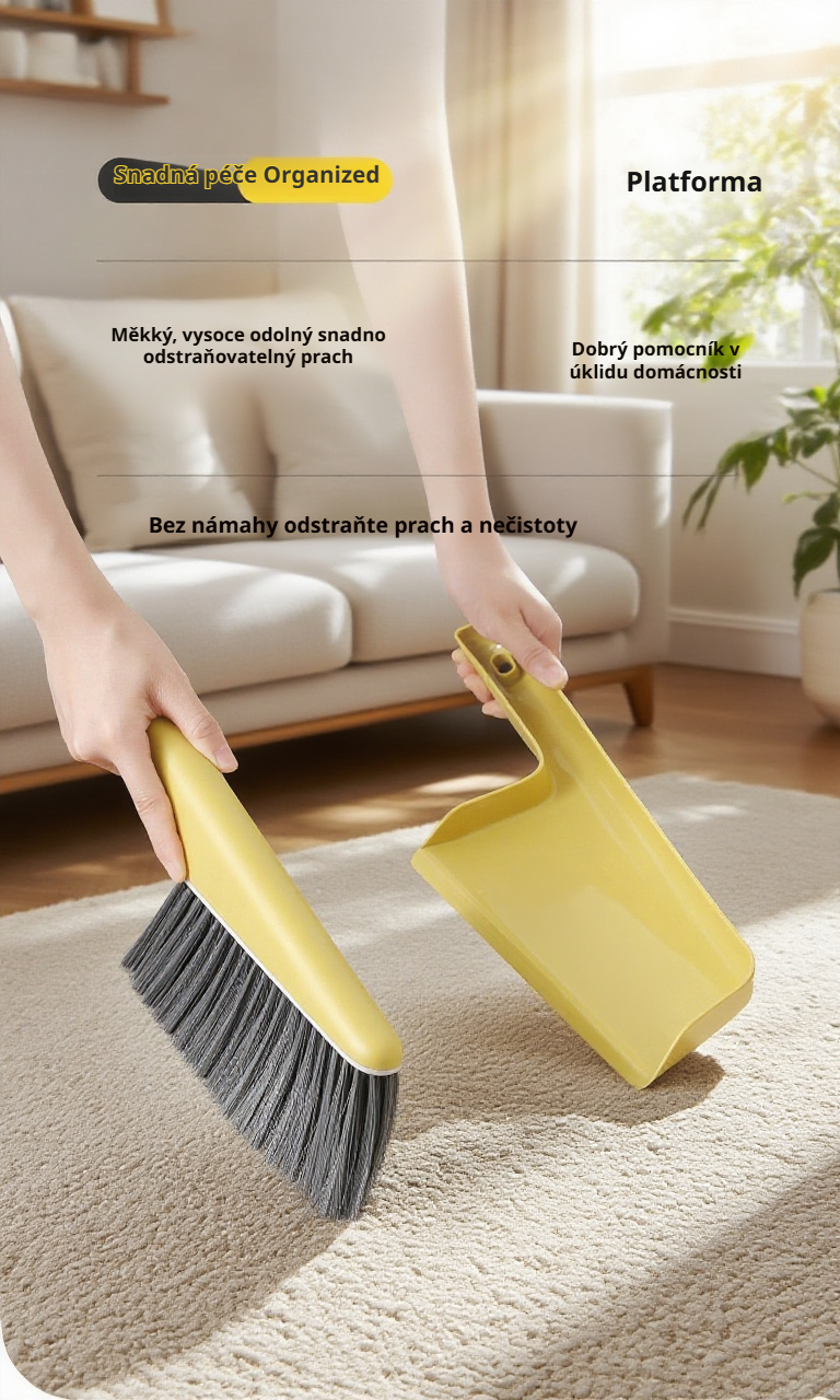 Detail perforované rukojeti kartáče na prach