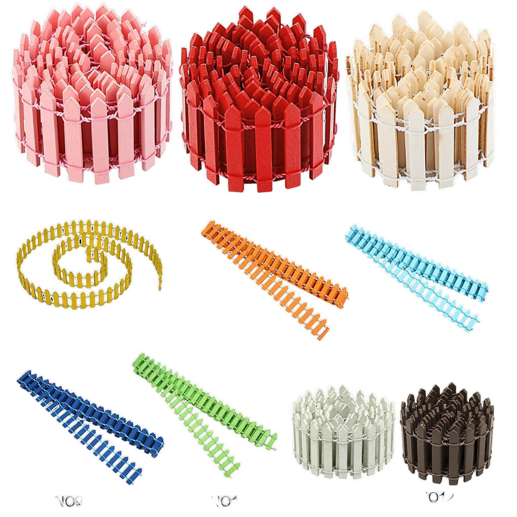 木製フェンス、フェンス、フェンス、白いミニフェンス、小さなフェンス、マイクロランドスケープオーナメント、多肉植物の小さなオーナメント