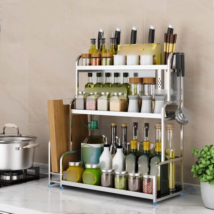 【十年用不壞】廚房不鏽鋼收納架