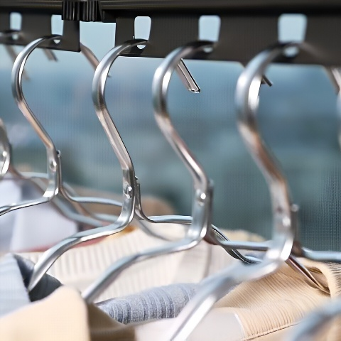 便攜式壁掛式伸縮晾衣桿