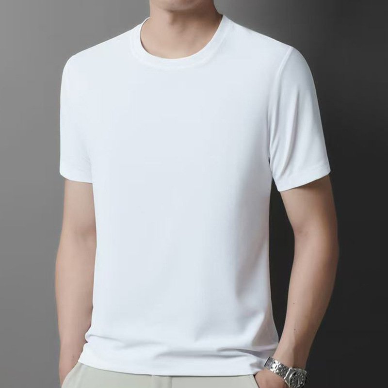 メンズ夏季新作ビジネス半袖Tシャツ