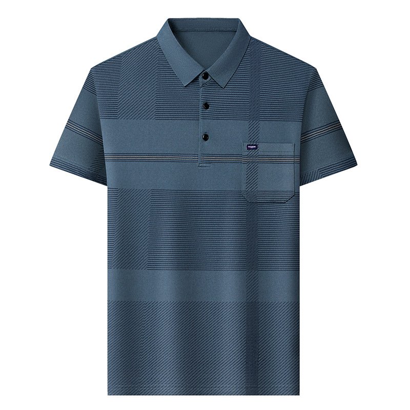 メンズ半袖ポロシャツ中高年向け紳士服