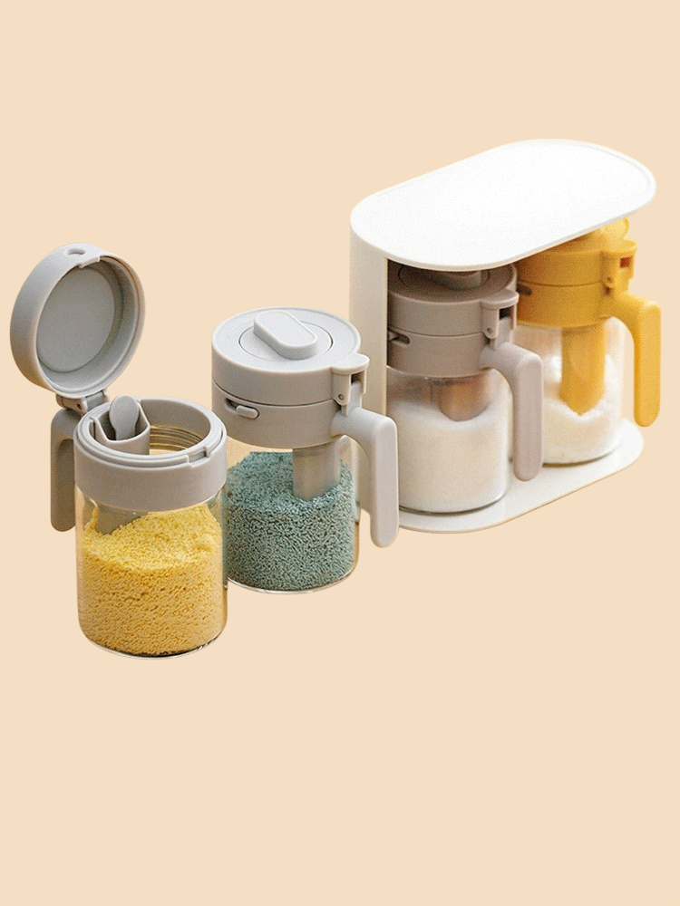 使い勝手抜群の調味料入れ