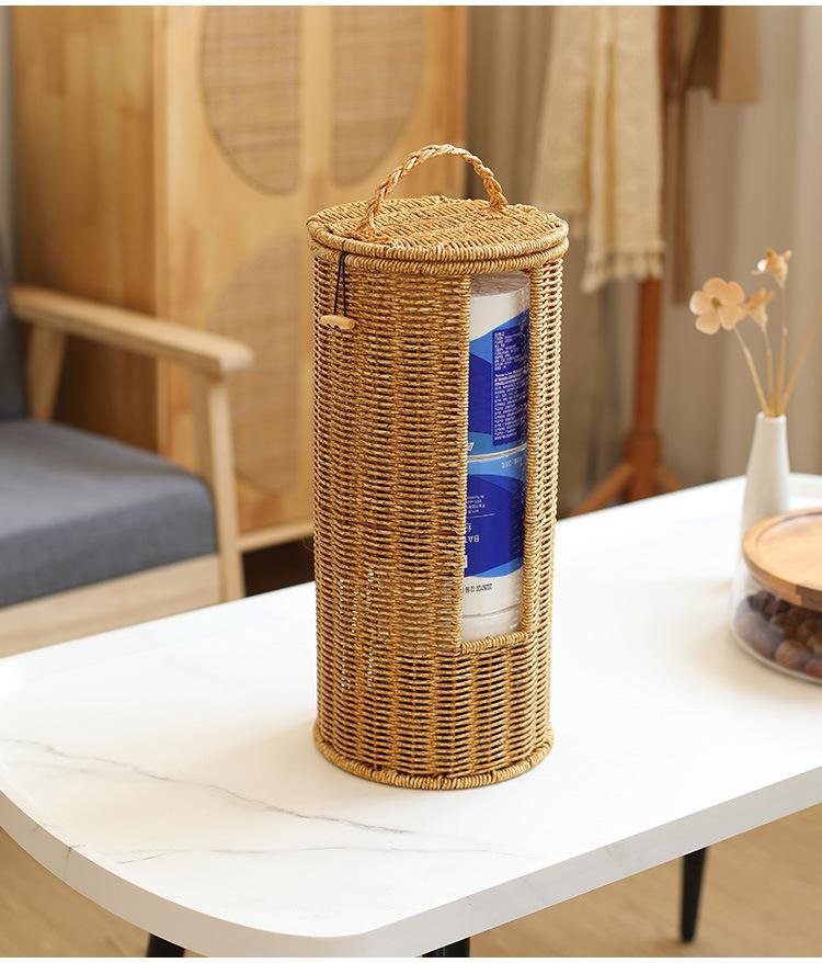 Robuster und eleganter Aufbewahrungskorb für Hotels und Ferienwohnungen