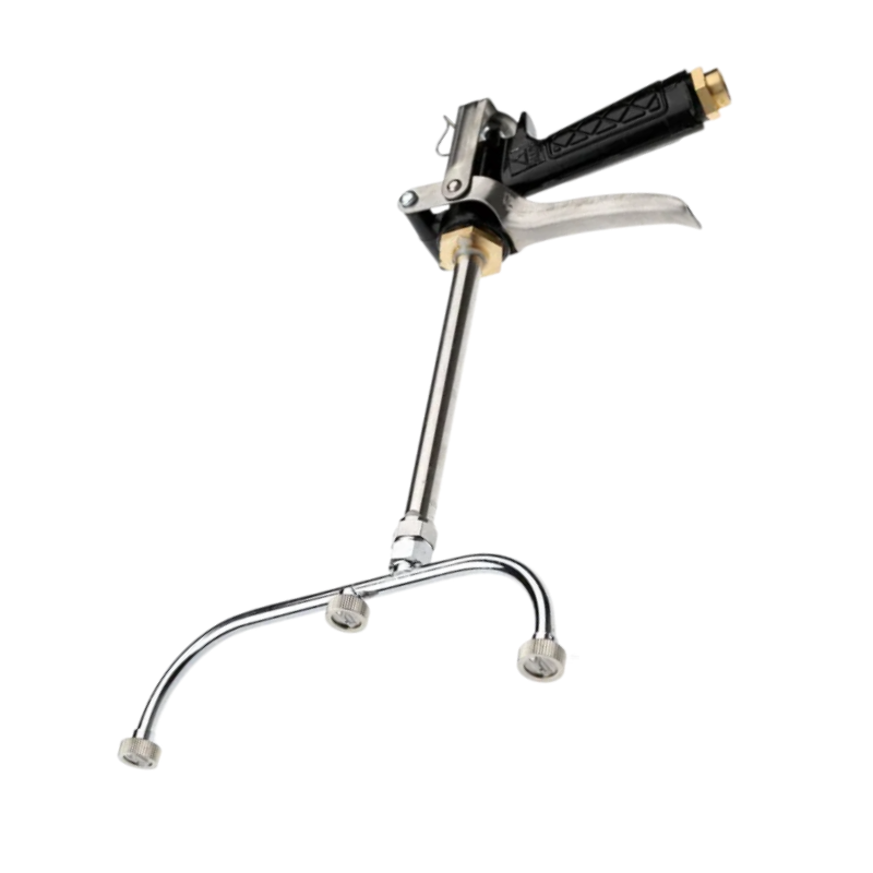 高圧扇形噴霧化水ガン