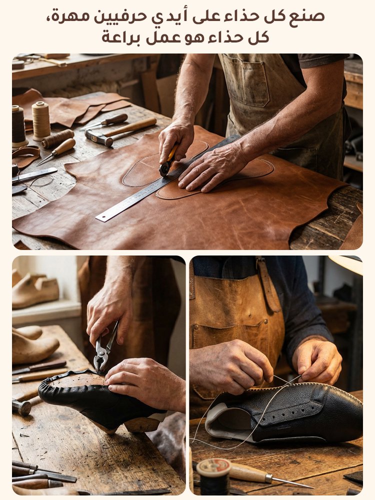 حذاء كاجوال جلدي خفيف الوزن وسهل التنسيق