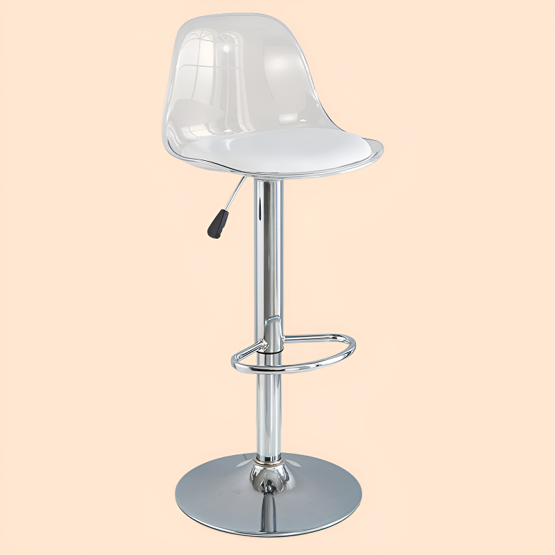 バーキッチンカフェ美容院ミルクティーショップオフィスバーや他の場所のファッションシンプルな鉄のレジャーチューリップチェアスイベルリフトと持ち上げ可能な背もたれ椅子高スツール快適な座り心地安定性と耐久性