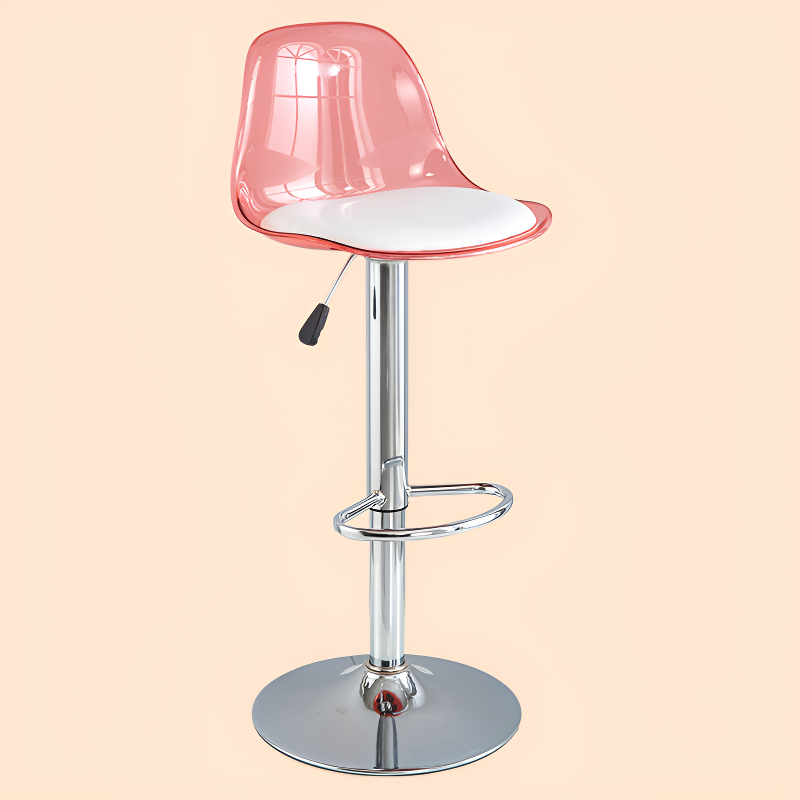 バーキッチンカフェ美容院ミルクティーショップオフィスバーや他の場所のファッションシンプルな鉄のレジャーチューリップチェアスイベルリフトと持ち上げ可能な背もたれ椅子高スツール快適な座り心地安定性と耐久性