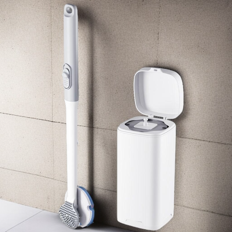 交換可能なブラシヘッド付き使い捨てトイレブラシ トイレブラシ 使い捨てトイレブラシ