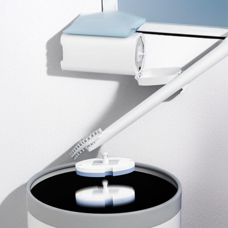 交換可能なブラシヘッド付き使い捨てトイレブラシ トイレブラシ 使い捨てトイレブラシ