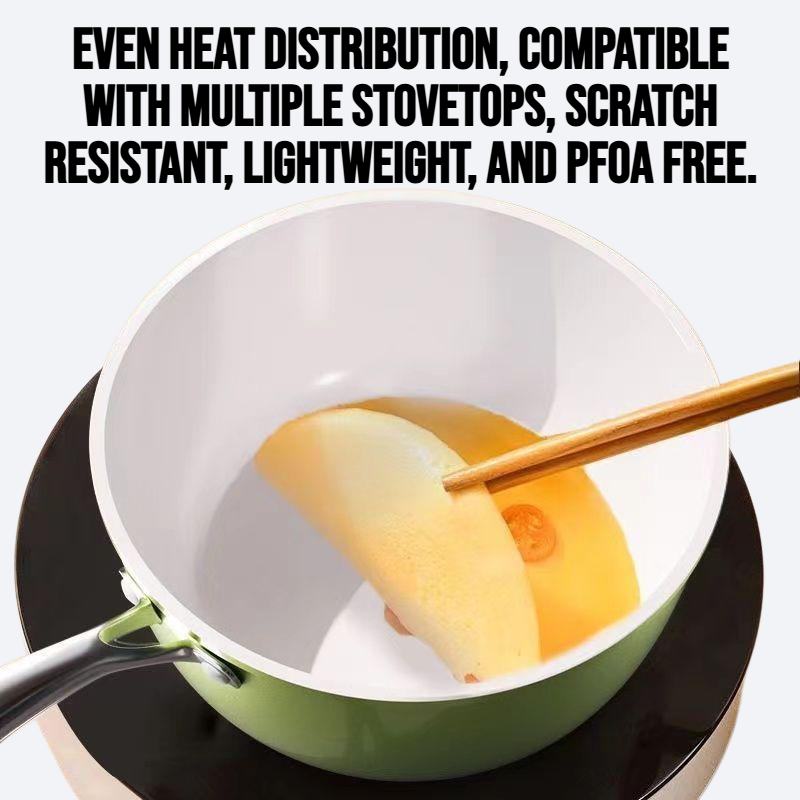 Multi functional ceramic non stick soup pot