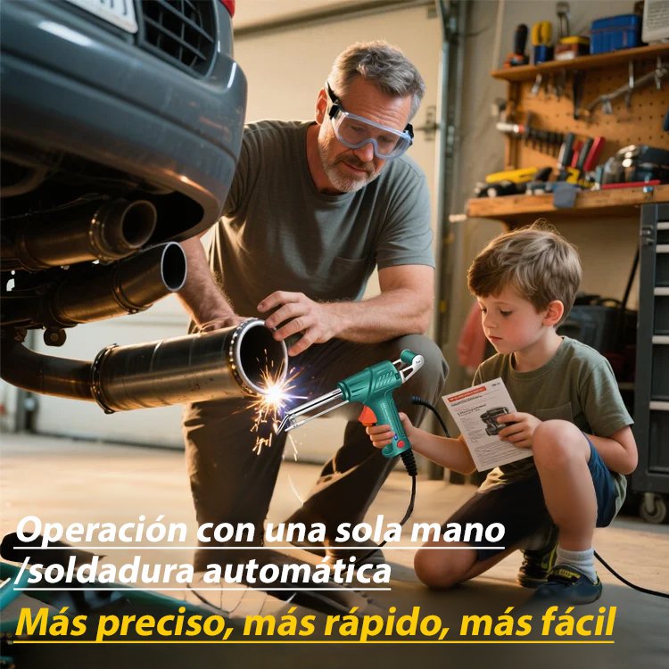 Pistola de soldar manual de calor externo para uso doméstico