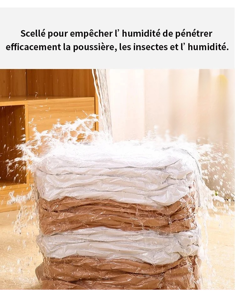 Sac de compression sous vide