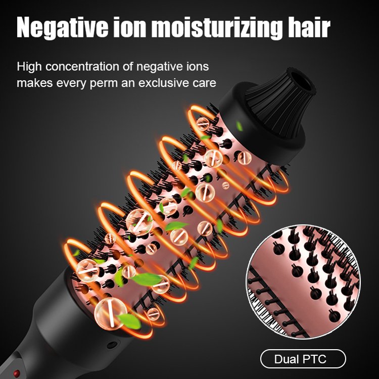 Big curly bangs curling iron